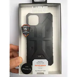 Оригінальний протиударний чохол UAG Pathfinder для iPhone 13 / iPhone 14 (6.1") Black 113177114040 - мініатюра 3