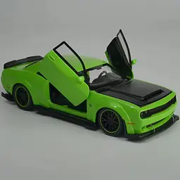 Колекційна металева модель автомобіля АвтоЕксперт Dodge Challenger SRT Hellcat з інерцією, світлом та звуком 1:32 - мініатюра 4