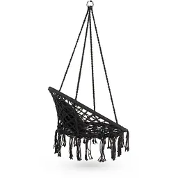 Садова гойдалка Boho Outtec XXL чорний - мініатюра 6