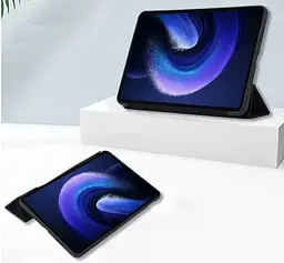 Чохол-книжка DK для Xiaomi Pad 7/7 Pro 11.2" екошкіра/силікон Smart Case black - мініатюра 10
