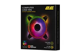 Кулер корпусный 2E GAMING Air Cool Infinity M ACF120IMW-ARGB 120мм 1200rpm 3pin, 3pin +5VARGB 22dBa чёрный - мініатюра 3