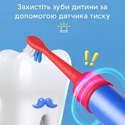 Дитяча електрична зубна щітка Bitvae Smart K7S Kids Blue - мініатюра 6