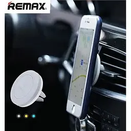 Автотримач Remax RM-C10 у вентиляційну решітку сірий - мініатюра 3