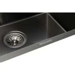 Мийка кухонна GRANADO Villena S201 black (GS03201B) - мініатюра 3