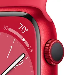 Apple Watch Series 8 GPS, 45mm, (PRODUCT)RED, (PRODUCT)RED Sport Band (Grade C) Seller Refurbished - мініатюра 3