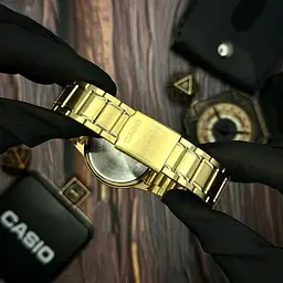 Чоловічий годинник Casio MTP-V300G-9A Золотистий ( AT1141-0200 ) - мініатюра 6