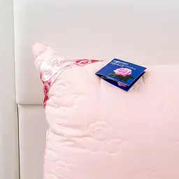 Подушка Руно Rose Pink з волокном троянди 50х70 см рожевий (310.52Rose Pink) - мініатюра 3