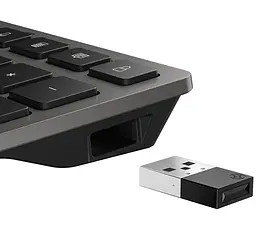 Клавіатура HP 720 Multi-Device Rechargeable Wireless EN/UK Black (9T5B1AA) - мініатюра 6