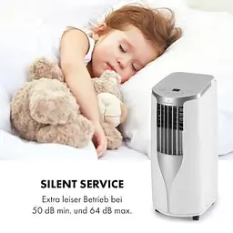 Кондиціонер мобільний Klarstein Breeze 9 9000 BTU / 2,6 кВт (10029704) - мініатюра 10
