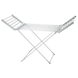 Електрична сушарка для білизни Zerix Comfort EDC-53148-T-Silver з таймером ZX4929, Хром матовый