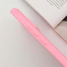 Чохол TPU GETMAN Liquid Silk Full Camera для Xiaomi Poco X6 Pro Рожевий / Pink - мініатюра 4
