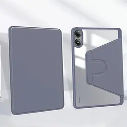 Чохол TPUCristal Pen holder 360 Poco Pad 12.1 / для Xiaomi Redmi Pad Pro 2024 Фіолетовий - мініатюра 4