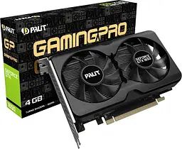 Відеокарта GeForce GTX 1650 4GB Palit GP OC (NE61650S1BG1-1175A) Б/В