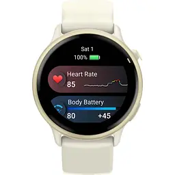 Смарт-годинник Garmin Vivoactive 6 Lunar Gold with Bone Band (010-02985-01) - мініатюра 6