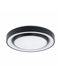 Люстра із пультом світлодіодна, стельовий світильник Goldlux 326690 Zygmunt 40 Led 1x48W 3000K-6000K 5300Lm IP44 Bk