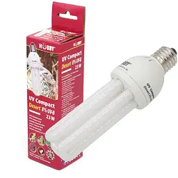 Люмінесцентна лампа Hobby UV Compact Desert 8% UV-B, 23 W (37335) - мініатюра 2