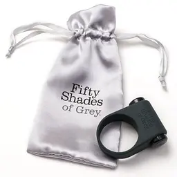 Ерекційне віброкільце Fifty Shades of Grey Feel It Baby, 3.4 см - мініатюра 1