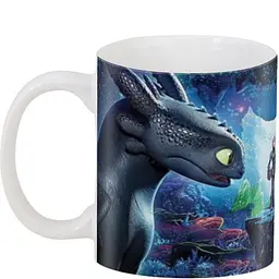 Кухоль GeekLand Як приручити дракона How to train your dragon  Прихований світ HD.02.17 330 мл білий - мініатюра 3