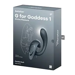 Стимулятор G-точки Satisfyer G For Goddess 1 Dark Grey - мініатюра 3
