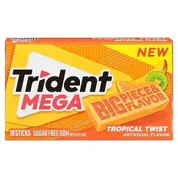 Жуйка Trident Mega Tropical Twist 10st