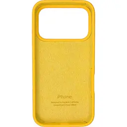 Чохол Silicone Case для Apple iPhone 17 Pro Canary Yellow AA [145189] - мініатюра 2