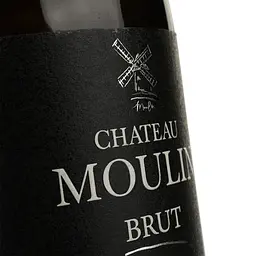 Вино ігристе Chateau Moulin Brut біле брют 0.75 л - мініатюра 3