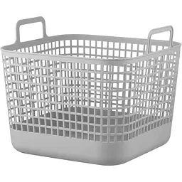 Кошик для зберігання Ardesto пластик PP 39x37x34.5 см 34 л cірий (ARHC2534GG)