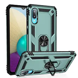 Панель BeCover Military для Samsung Galaxy A02 SM-A022 / M02 SM-M022 Dark Green (706641) - мініатюра 2