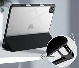 Чохол-книжка BeCover Soft Edge TPU з кріпленням Apple Pencil для Apple iPad Pro 13 M4 2024 Чорний (711717) - мініатюра 2