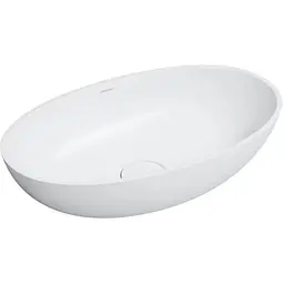 Умивальник Omnires Shell 60x35 white SHELLUNBM, Білий