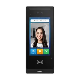 IP-відеопанель багатоабонентська 2Mp Akuvox E18C з екраном 7", розпізнаванням облич та зчитувачем EM-Marine / Mifare / NFC / BLE / QR (00-00002167)