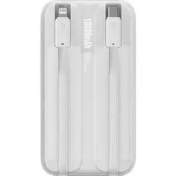 Зовнішній акумулятор Baseus Comet Digital Display 10000mAh 22.5W (PPMD020002) білий - мініатюра 2