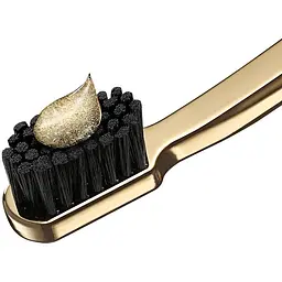Зубна гель-паста Swiss Smile D'Or золота 75 мл + зубна щітка золота ультра м’яка - мініатюра 2