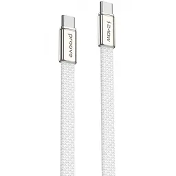 Кабель Proove AirLine Type-C to Type-C 240W (1.5m) white (CCAI24002202) - мініатюра 1