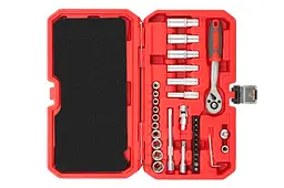 Набір інструментів Intertool Diy 36 од., 1/4" (ET-9036) - мініатюра 2