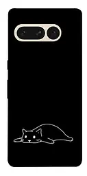 TPU чохол Demsky Lazy cat для Google Pixel 7 Pro