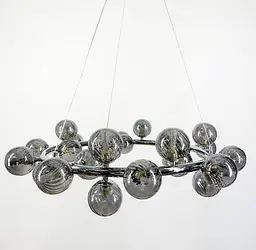 Підвісна люстра Arte Lamp Bolla Line.F MJ 17-750 CH+GR - мініатюра 6