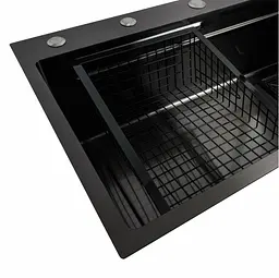 Кухонна мийка Platinum HANDMADE 75*45A (SP000039689) - мініатюра 5