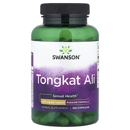 Інші екстракти Tongkat Ali 400 mg 120 капсул Swanson vit0005841