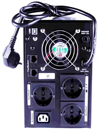 Джерело безперебійного живлення SVC 2000 ВА / 1600 Вт / 9 А*ч (SL-2KS-LCD) - мініатюра 3