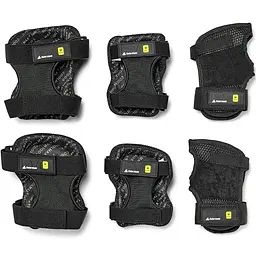 Набір захисту Rollerblade Evo Pro Gear 3 Pack M Чорний - мініатюра 3