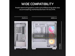 Корпус Corsair 3500X LX-R RGB White (CC-9011325-WW) - мініатюра 8