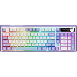 Клавіатура Ajazz AK980 Clear Sky Switch Purple [AK980-CS-PWB] [129519] - мініатюра 2