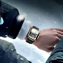 Смарт годинник Remax Ultra 2 WATCH16 230 мАг Титаново-золотий - мініатюра 10