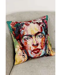 Подушка декоративна гобеленова 45х45 см FRIDA (029984) - мініатюра 2