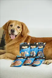 Ласощі для собак UniQ PETS М'які смужки з м'яса кролика 80 г - мініатюра 4