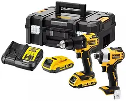 Набір із двох акумуляторних інструментів 18В DeWALT teh0025267