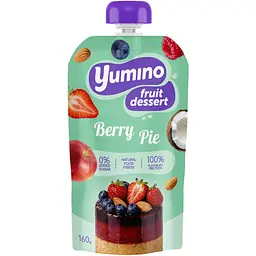 Фруктовий десерт Yumino Berry Pie 160 г 