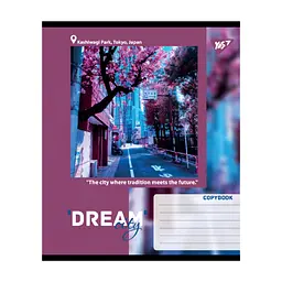 Зошит Yes Dream City А5 96 аркушів лінія (767708), в асортименті - мініатюра 4
