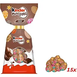 Яйця шоколадні Kinder Mini Eggs Cacao 85 г - мініатюра 2